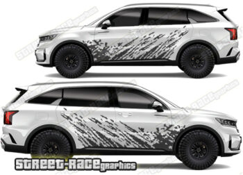 Kia Sorento 002 - mud splatter graphics