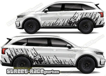 Kia Sorento 003 - mud splatter graphics