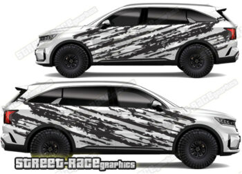Kia Sorento 008 - ripped graphics