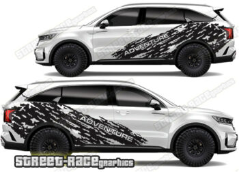 Kia Sorento 012 - Adventure overland graphics