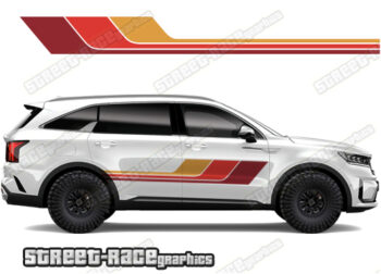 Kia Sorento 044 - Retro stripes