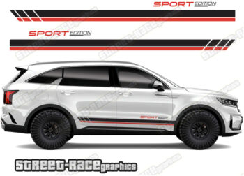 Kia Sorento 053 - racing stripes