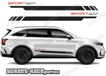 Kia Sorento 057 - racing stripes
