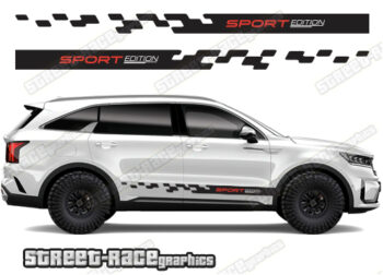 Kia Sorento 058 - Adventure racing stripes