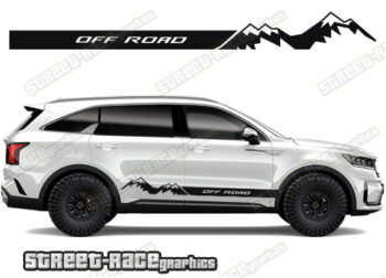 Kia Sorento 061 - off road racing stripes