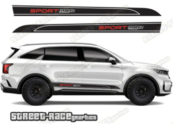 Kia Sorento 067 - off road 4x4 decals