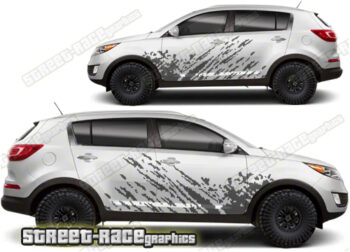 Kia Sportage 004 - mud splatter graphics