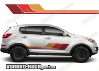 Kia Sportage 044 - Retro stripes