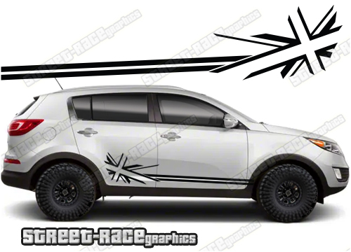 Kia Sportage 073 - UNION JACK