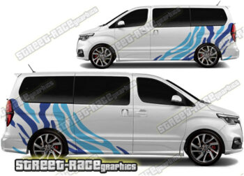Hyundai i800 large graphics 007 - Tiger stripes