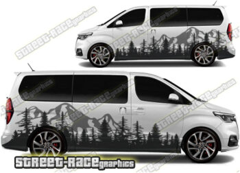 Hyundai i800 large graphics 036 - Mountain landscape
