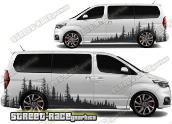 Hyundai i800 large graphics 038 - Forest landscape