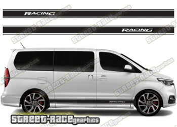 Hyundai i800 racing stripes 007