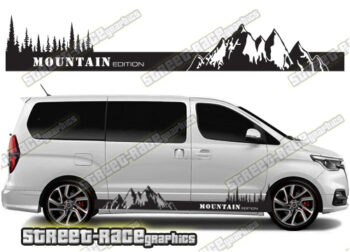Hyundai i800 racing stripes 022 - Mountains