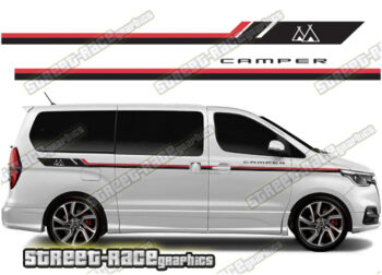 Hyundai i800 racing stripes 030