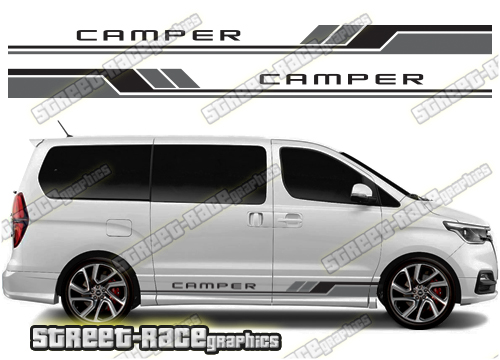 Hyundai i800 racing stripes 031 -Camper