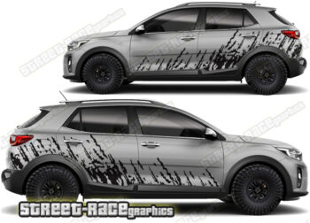 Kia Stonic 003 - mud splatter graphics