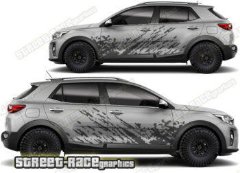 Kia Stonic 004 - mud splatter graphics