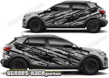 Kia Stonic 008 - ripped graphics