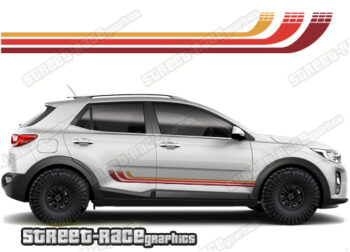 Kia Stonic 042 - Retro stripes