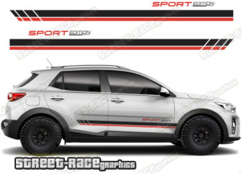 Kia Stonic 053 - racing stripes