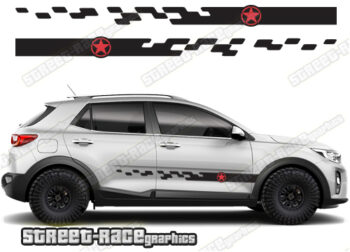 Kia Stonic 055 - racing stripes