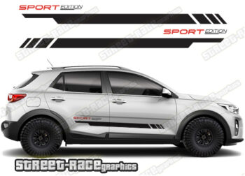 Kia Stonic 057 - racing stripes