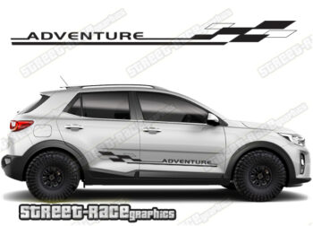Kia Stonic 058 - Adventure racing stripes