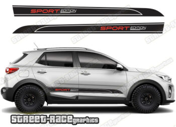 Kia Stonic 067 - off road 4x4 decals