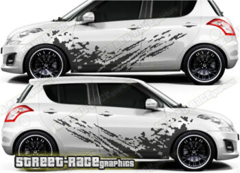 Suzuki Swift large racing graphics 004