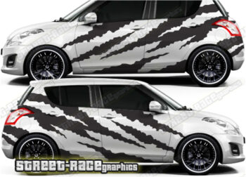 Suzuki Swift large racing graphics 006