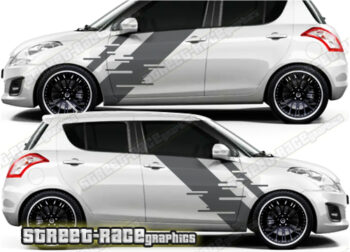 Suzuki Swift large racing graphics 014