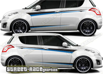 Suzuki Swift large racing graphics 015