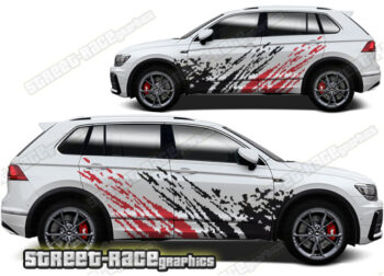 Volkswagen T-Cross 001 - mud splatter graphics
