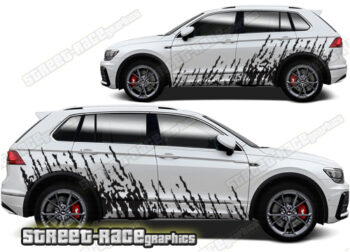 Volkswagen T-Cross 003 - mud splatter graphics