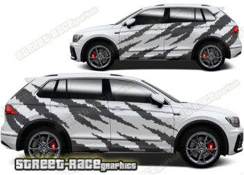 Volkswagen T-Cross 014 - Safari ripped graphics