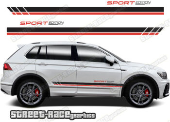 Volkswagen T-Cross 053 - racing stripes