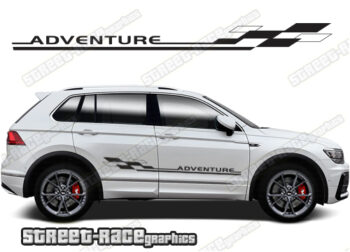 Volkswagen T-Cross 058 - Adventure racing stripes