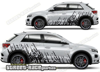 Volkswagen T-Roc 003 - mud splatter graphics