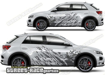 Volkswagen T-Roc 004 - mud splatter graphics
