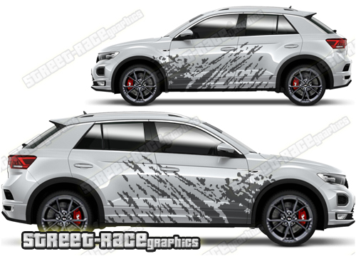Volkswagen T-Roc 004 - mud splatter graphics