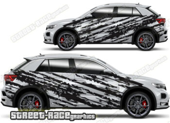 Volkswagen T-Roc 008 - ripped graphics