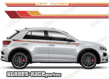 Volkswagen T-Roc 041 - racing stripes
