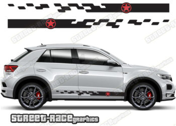 Volkswagen T-Roc 055 - racing stripes