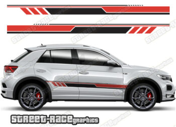 Volkswagen T-Roc 056 - racing stripes