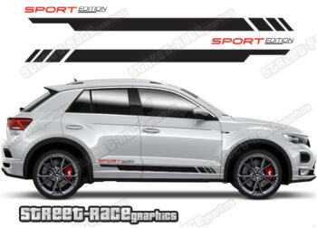 Volkswagen T-Roc 057 - racing stripes