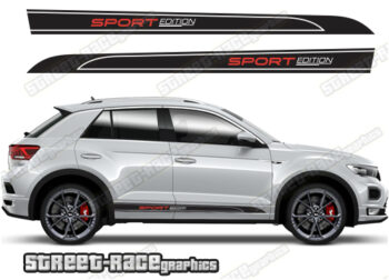 Volkswagen T-Roc 067 - off road 4x4 decals