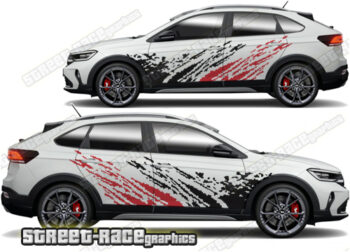 Volkswagen Taigo 001 - mud splatter graphics