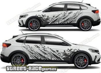 Volkswagen Taigo 002 - mud splatter graphics