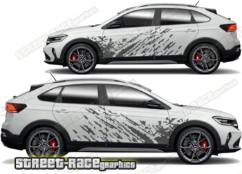 Volkswagen Taigo 004 - mud splatter graphics